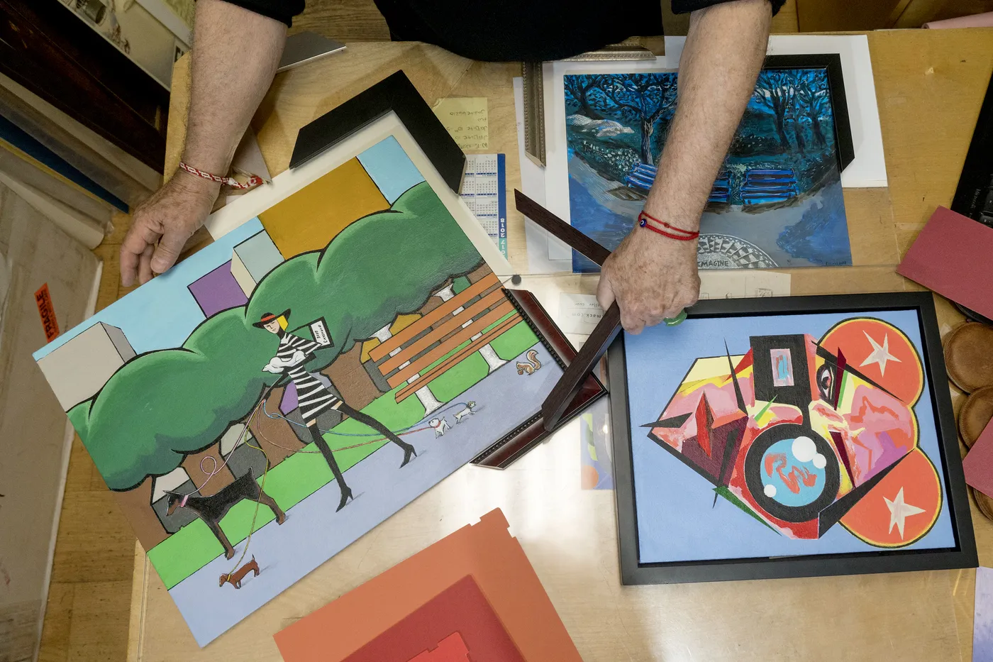 Pairing the right moulding and mat to a piece of artwork